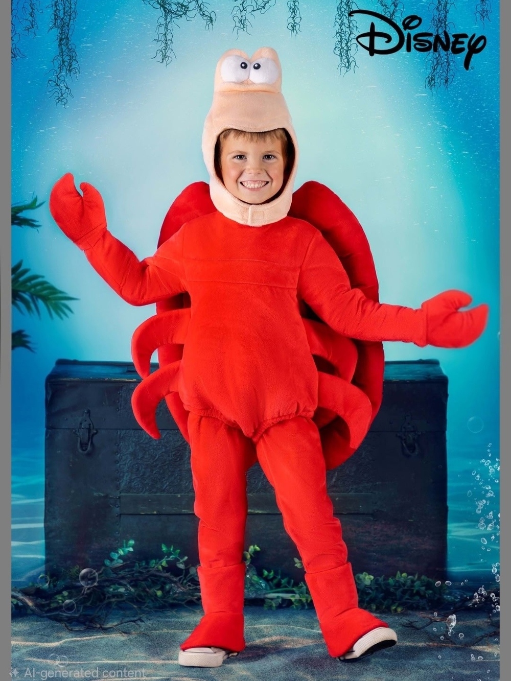 Disney Sebastian Toddler Halloween Costume 2t